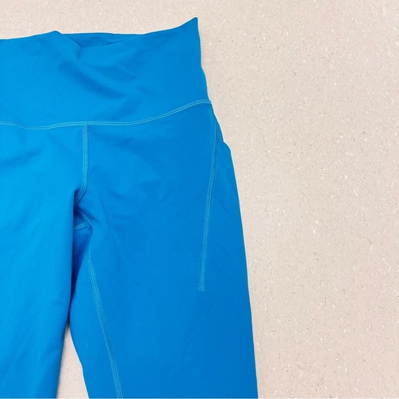 Lululemon Wunder Train High-Rise with Pockets 25" Colour Hawaiian Blue Size 6 - Picture 11 of 16